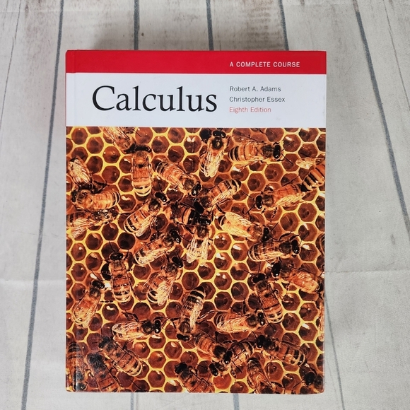 Calculus A Complete Course Eighth Edition Textbook Pearson 2013 Math - Picture 3 of 14
